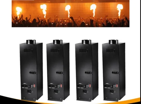 (4 pieces/lot) Stage DJ Fire Machine DMX FOR STUDIO Club Party Stage KTV Dance Bar liminaires Theatre Cyclorama Illuminacion