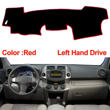 TAIJS автомобильный чехол на приборную панель для Toyota Old RAV4 2006 2007 2008 2009 2010 2011 2012, солнцезащитный козырек DashMat, чехол на приборную панель, ковер
