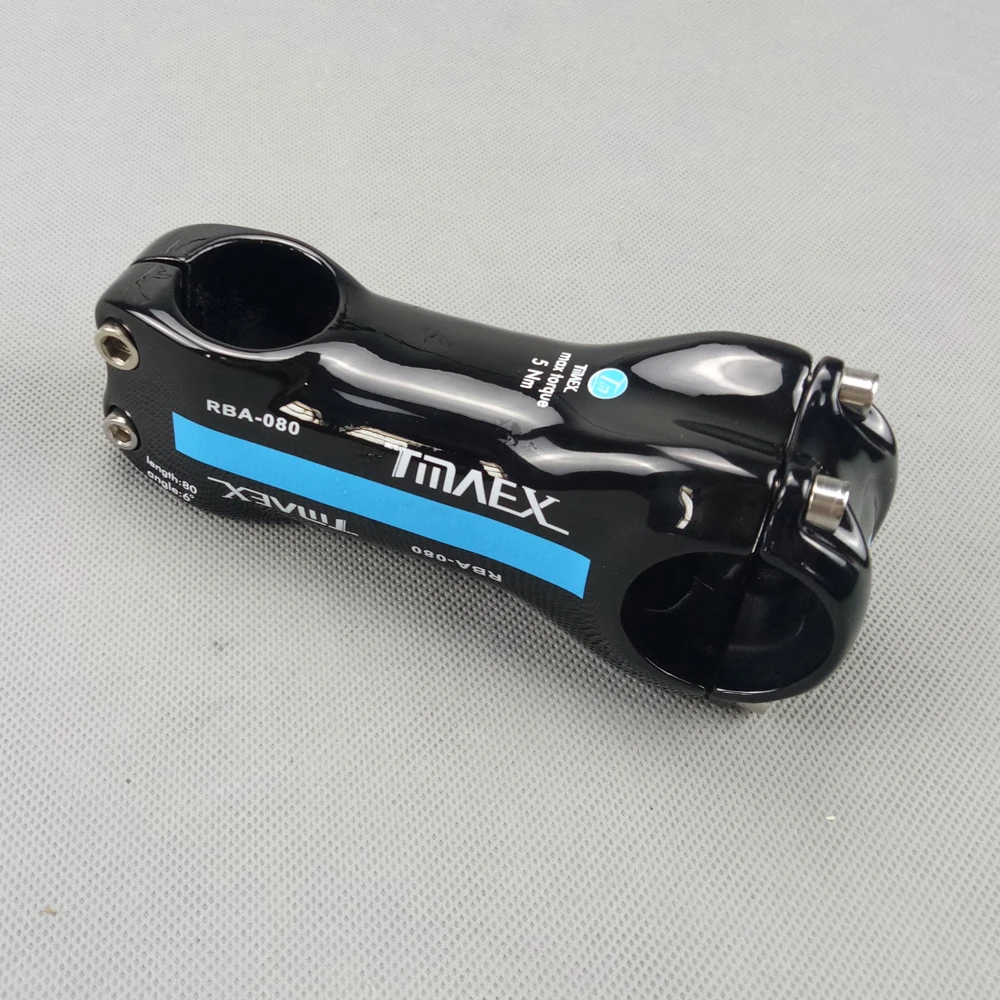 MTB carbon stem 31.8mm bicycle stem road bike parts full carbon handlebar stem for bike parts blue 6 degree /17 degree