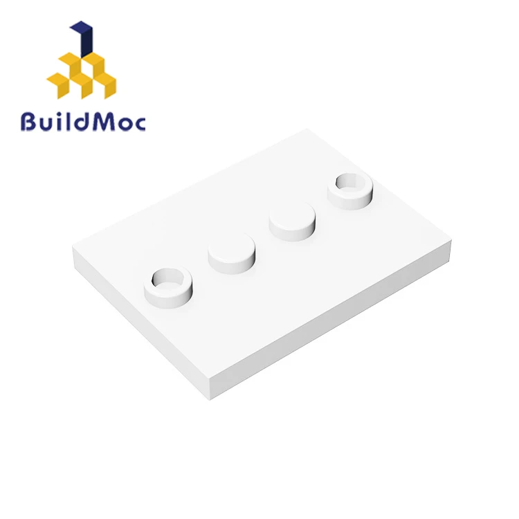 BuildMOC 88646 17836 3x4 human base brick high-tech Changeover Catch For Building Blocks Parts DIY Edu