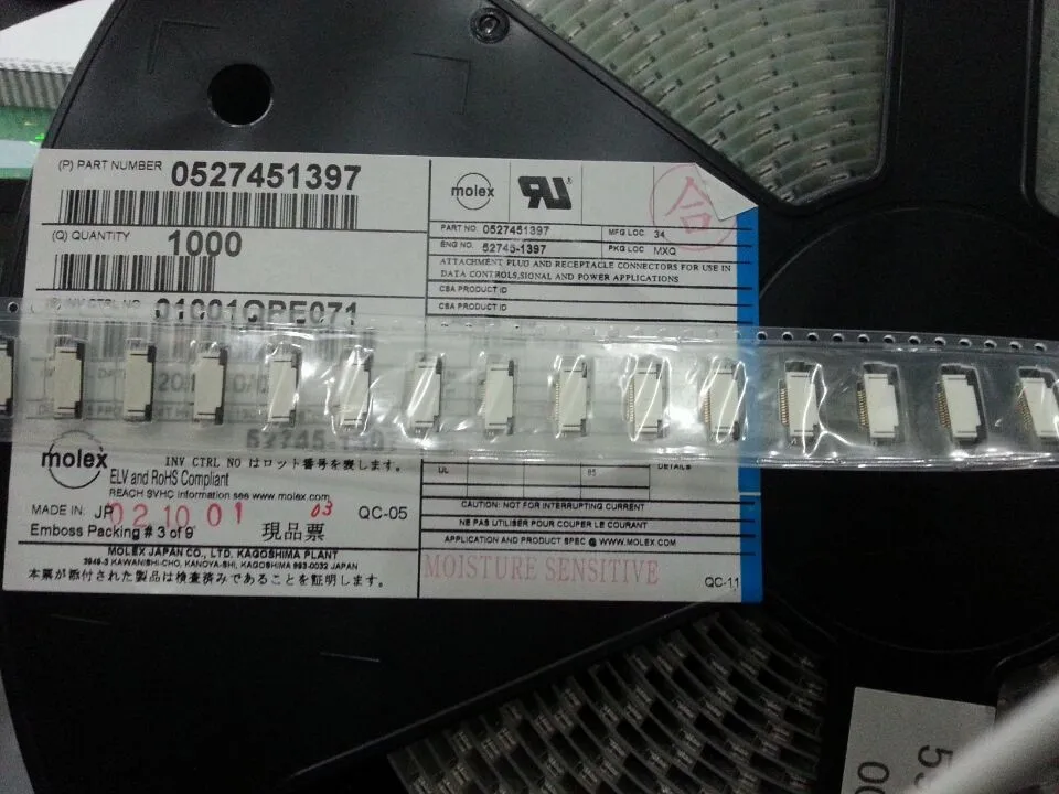 

52745-1397 13 0.5 mm spacing MOLEX brand original Shenzhen spot 527451397