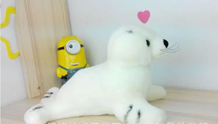 

new lovely plush seal toy high quality white seal doll gift about 48cm 2764