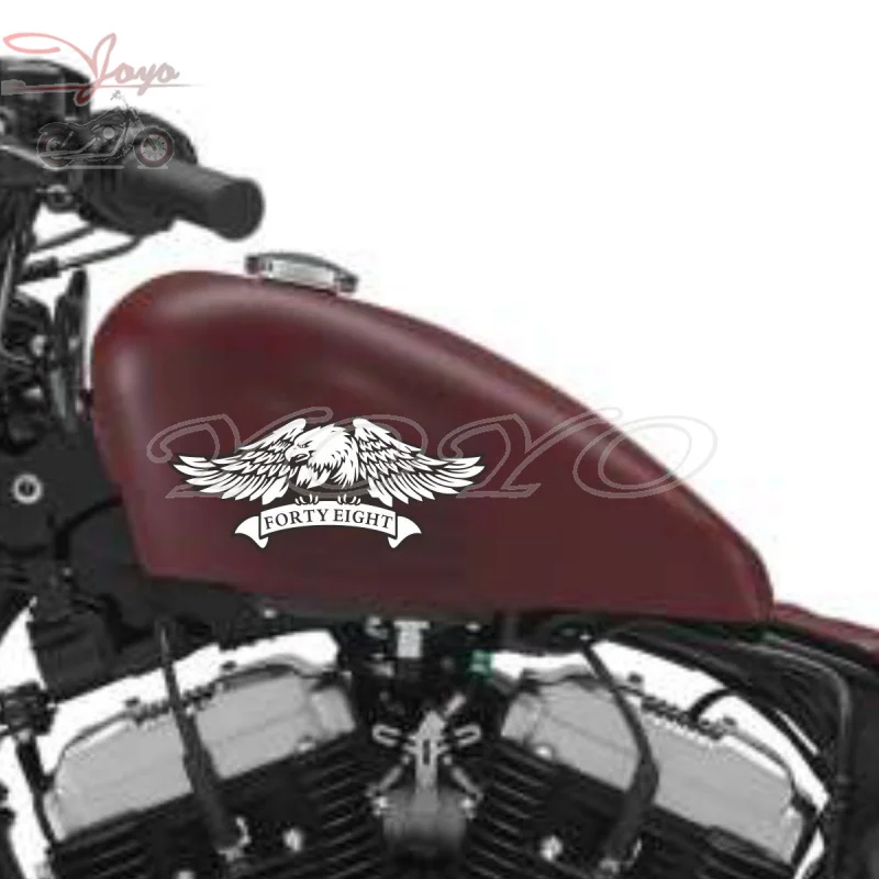 

Fly Eagle Decal Fairing Stickers Fuel Tank Decals Vinyl Sticker For Harley Sportster XL1200X 48