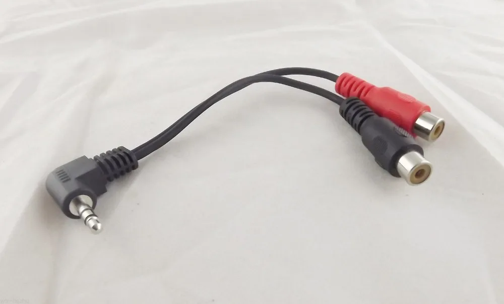 

1 шт., переходник для аудио и видео, 3,5 мм, 1/8 дюйма, 15 см