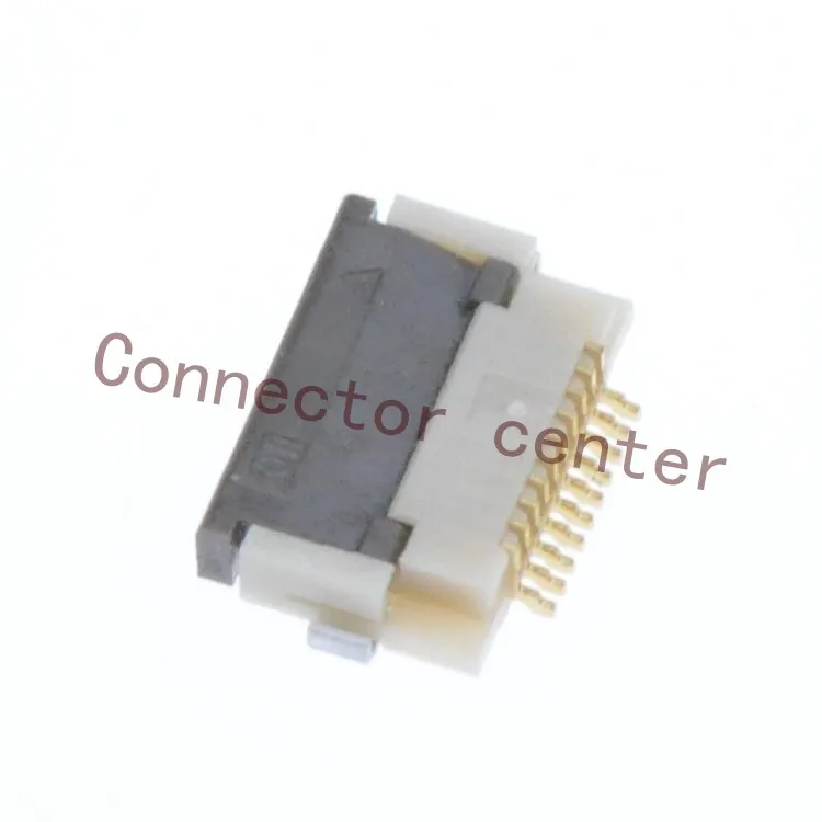 Original FPC/FFC ZIF  Connector Hirose HRS 0.5mm Pitch 10Pin 2.0mm Height Single Side Front  Flip FH12-10S-0.5SH