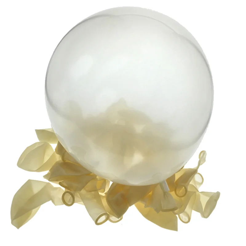 100Pcs 12inch Clear Balloons Transparent Latex Ballon Helium Wedding Party Brithday Decoration Toys Balls Festive Supplies image 4