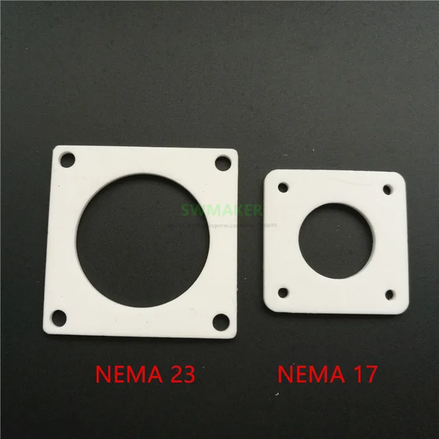 1pcs NEMA 17/23 Stepper Motor Anti Vibration PTFE damper Vibration Damper Shock Absorber for CNC Reprap 3D printers