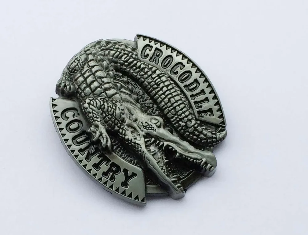 The Crocodile Country Belt Buckle