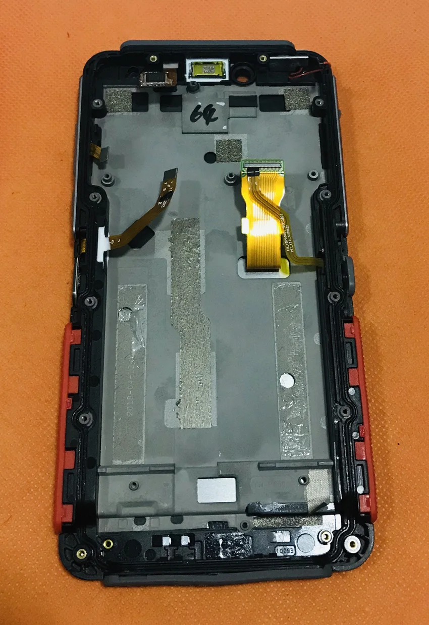 Imagem -02 - Display Lcd Original Mais Digitizer Touch Screen Mais Frame para Soldado Elephone Helio X25 Mtk6797t Deca Core 5.5 2k