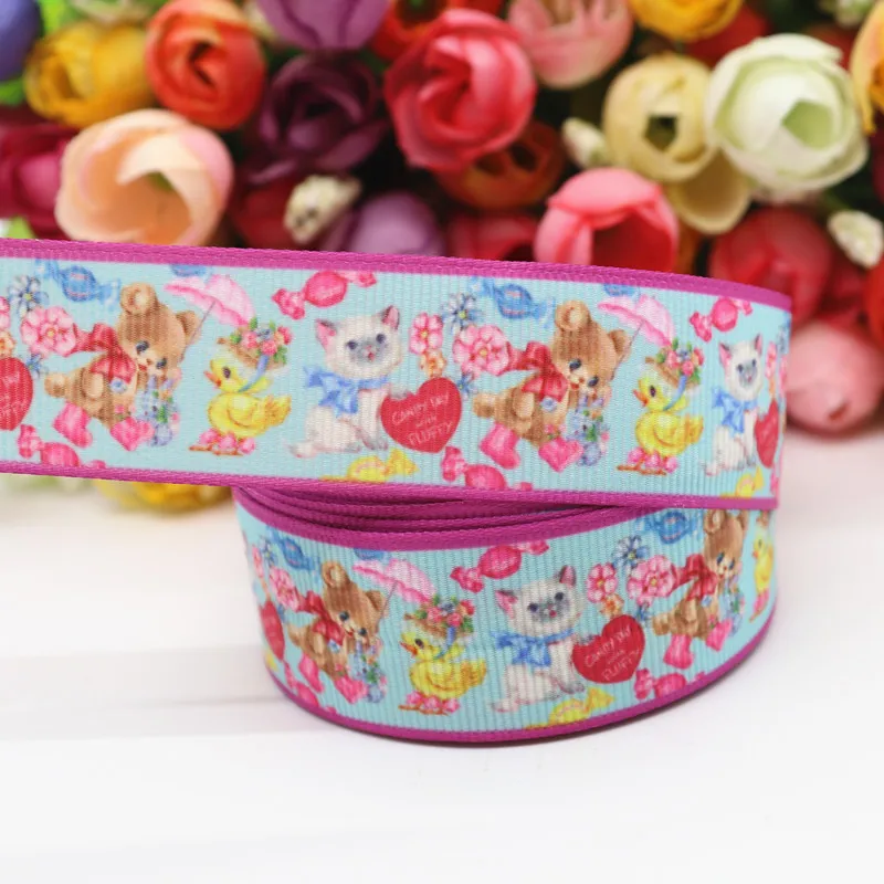 10 Yards Grosgrain Band Erdbeere Kuchen Gedruckt Band 1 "25 MM Für Haar Bögen DIY Handwerk Handgemachte Accessoires M19070902 – Detail 8