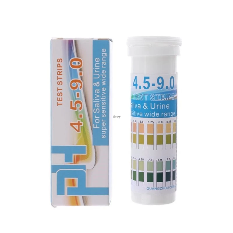 150 Strips Bottled PH Test Paper Range PH 4.5-9.0 For Urine & Saliva Indicator