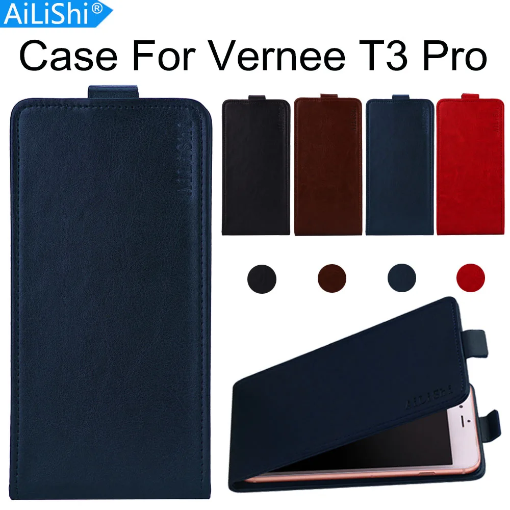 AiLiShi Case For Vernee T3 Pro Luxury Up And Down Flip T3 Pro Vernee PU Leather Case Exclusive 100% Phone Cover Skin+Tracking