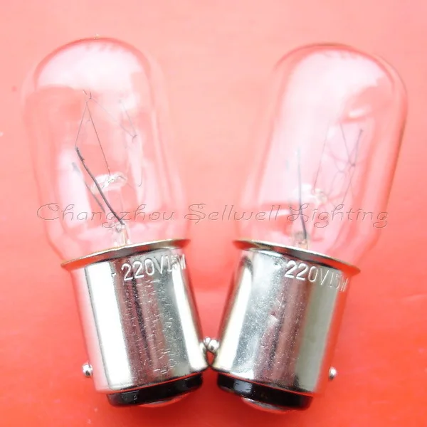 Miniature bulb 220v 15w ba15d t20x48 A507 NEW 10pcs sellwell lighting