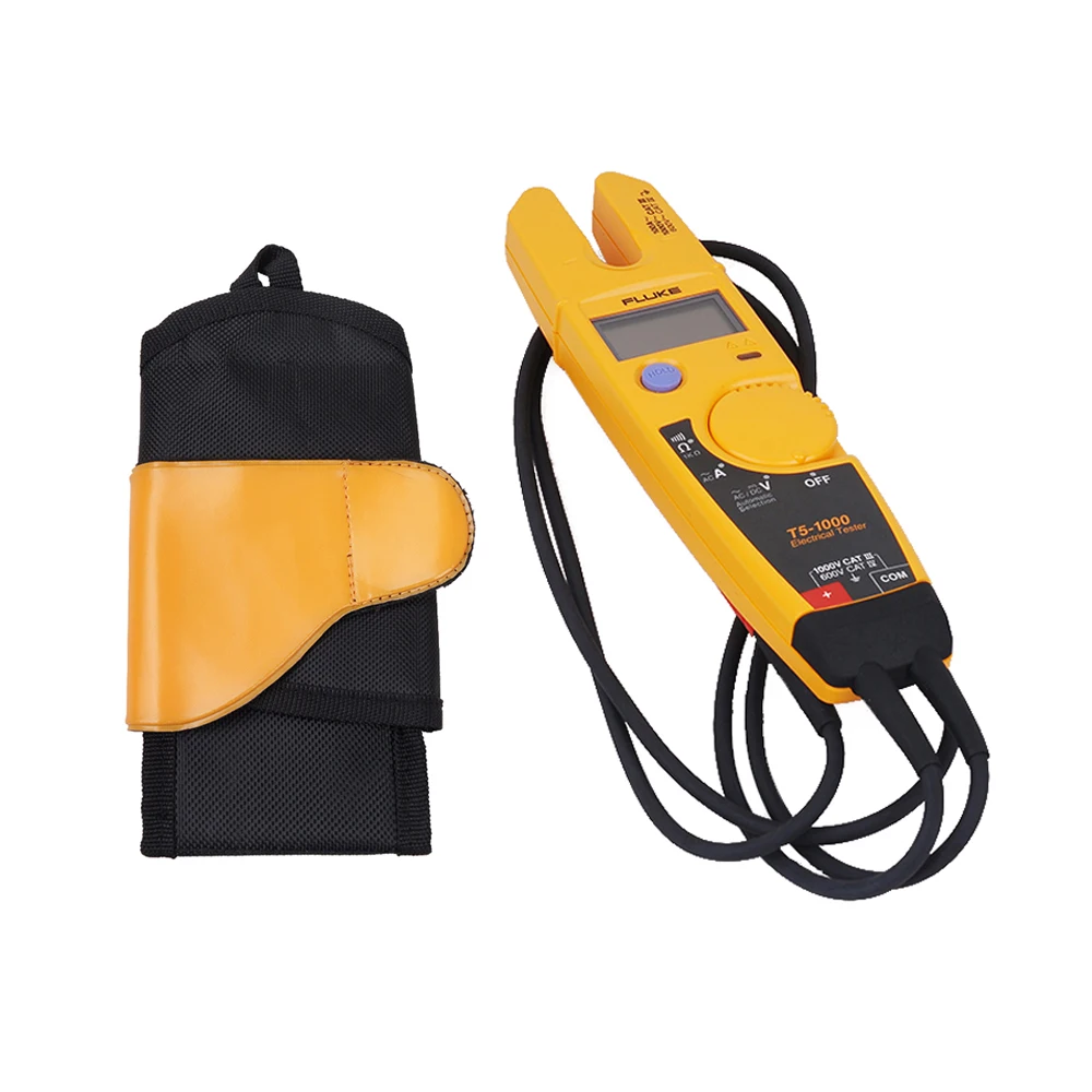 FLUKE T5-600 Clamp Meter Continuity Current Electrical Tester with Holster H6