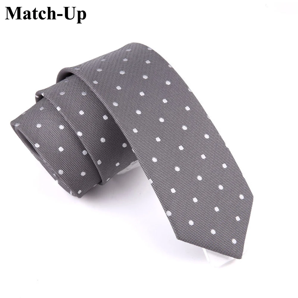 Match-Up new Men's fashion tie 6CM were thin gray tie mature business career 3