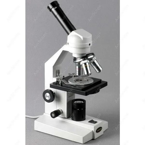 Polarizing & Bright Field Microscope--AmScope Polarizing & Bright Field Microscope 40X-2000X