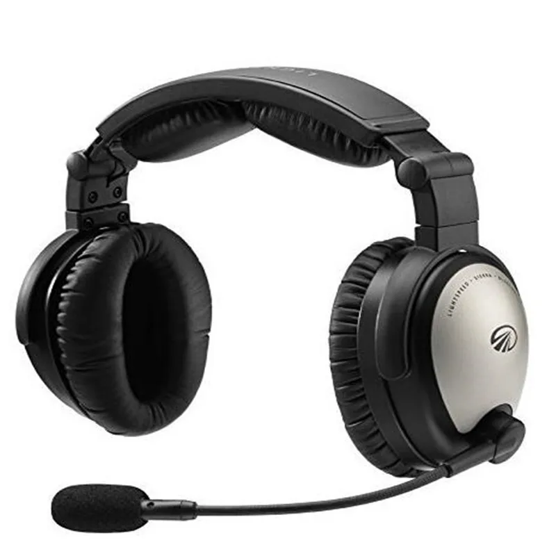 Linhuipad WS-035L Lightspeed การบินชุดหูฟังไมโครโฟนกระจก Mic ฝาครอบกระจกสำหรับนักบินการบินชุดหูฟัง 10 แพ็ค