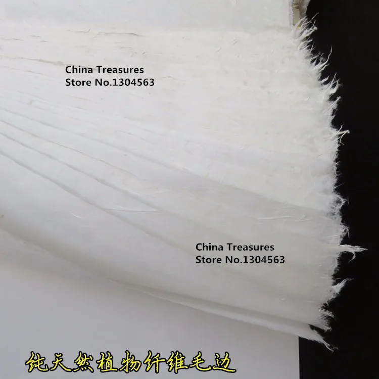 50pcs/lot*97*180cm Chinese Xuan Paper For Calligraphy or Painting Handmade Fiber Paper Rice paper Mulberry Paper bark paper