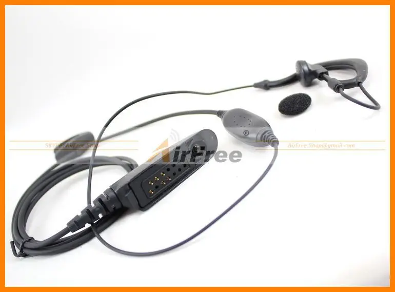 1 wire Earpiece /mic for MOTOROLA GP328 GP338 GP340 GP360 GP380 HT750 GP680 GP329 Earphone, Ear Mic