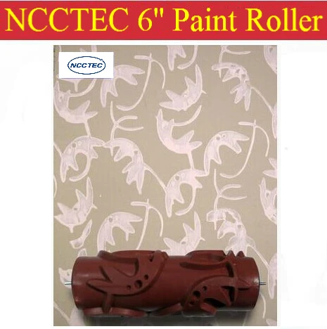 

6'' NCCTEC soft rubber decorator roller FREE shipping | 150mm wall paint roller tools