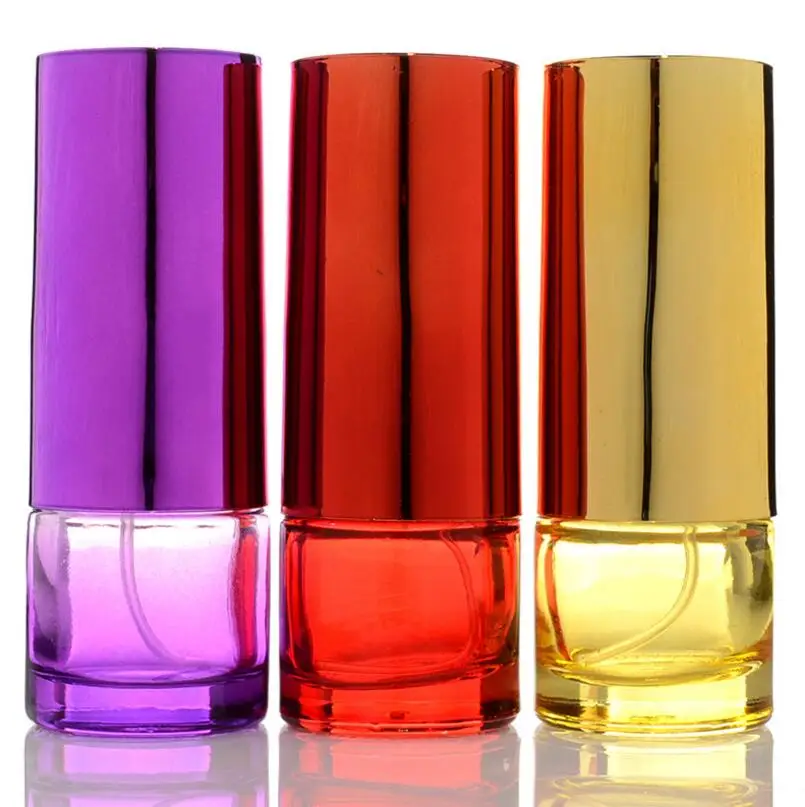 Wholesale 20ML Colorful Glass Spray Perfume Bottles Atomizer Refillable Perfume Container For Women