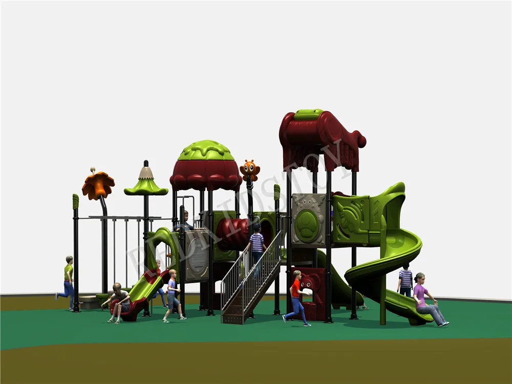 Wholesale EU Standard School Playground With Swing