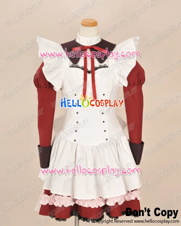 Mashiroiro Giao Hưởng Cosplay Angelina Nanatsu Sewell Người Giúp Việc Mặc Trang Phục H008