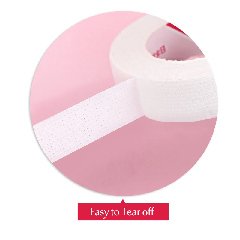 5 Rolls Japanese Imported Eyelash Extension Isolation Tape Breathable Comfort Anti Sensitive Under Eye Pad Easy Tearing