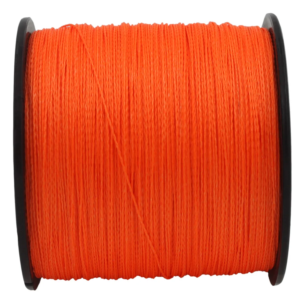Hercules hilo trenzado PE 4 hebras naranja - alta resistencia - imagen 4