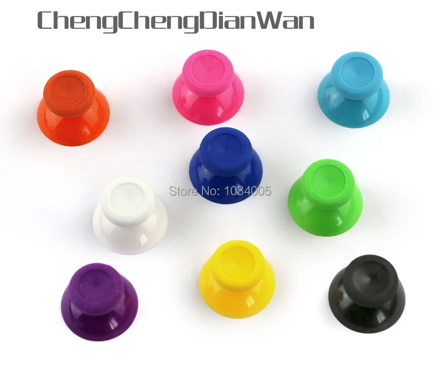ChengChengDianWan10pcs/lot استبدال غطاء عصا التحكم التناظرية ثلاثية الأبعاد Thumbstick غطاء لوحدة تحكم Xbox One Xboxone