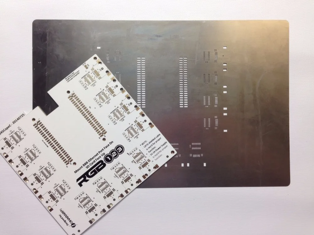 SMT Stencil 37*47CM Customized SMT Stencil more size pls contact  Laser steel stencil with frame Laser stencil for PCB SMT MASK