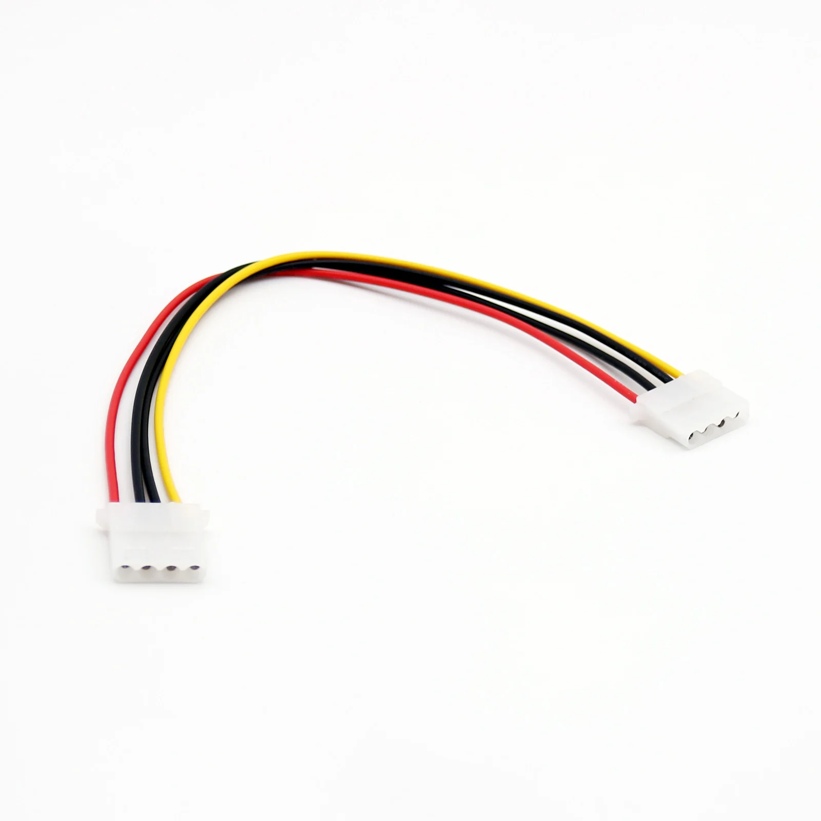 1pcs IDE 4 pin Molex Female to 4 pin Female Power Extension Connector Cable IDE 4 Pin Female to Female Cable 30cm