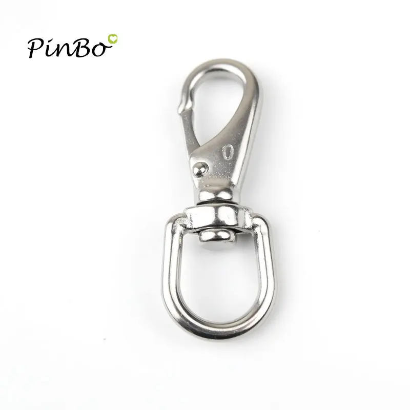 0# 4mm hook 1pcs 304 stainless steel swivel eye snap hook , antirust scuba hook , Swivel Eye Snap Hook