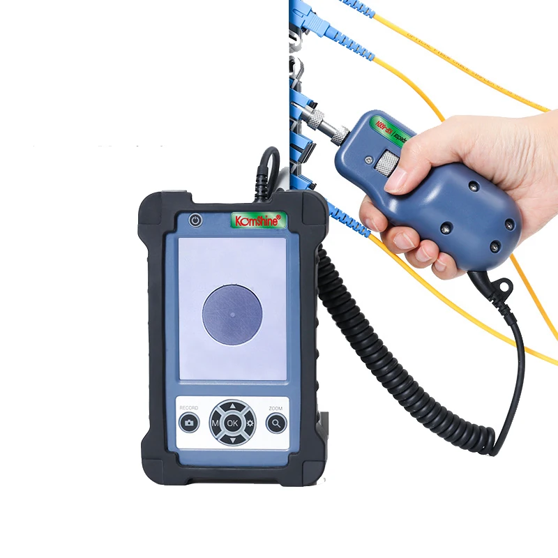 TIP-600V Fiber Video Inspection Probe and Microscope Optic End Face Inspection Fiber Connector Detector Microscope