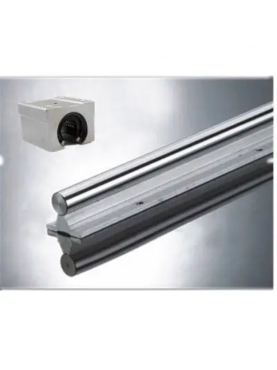 Supported linear rails 4pcs SBR12 -L500 / 1000mm Linear rails support+8pcs SBR12UU