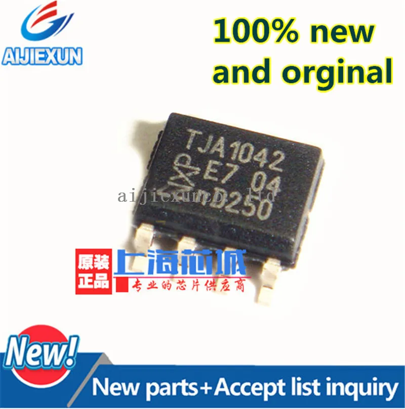 

10Pcs 100 %New and original TJA1042 TJA1042T High-speed CAN transceiver with Standby mode SOP8 in stock