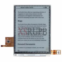 Used 6 inch ED060SCM (LF) T1 lcd screen For PocketBook Touch 622 Reader