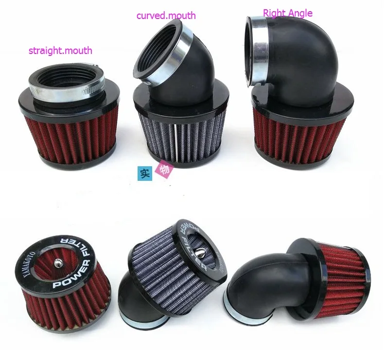 yoss 28mm/32mm/35mm/38mm/40-42mm/58-60mm/Universal Motorcycle Air Filter Cleaner Motor Air Pods ATV Quad Dirt Pit Bike for Honda