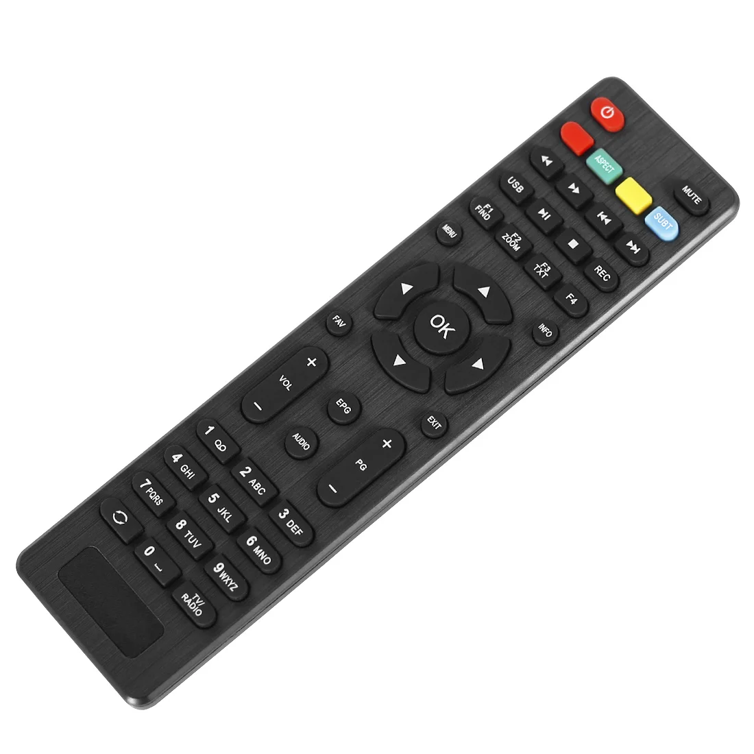 استخدام جهاز التحكم عن بعد لمشغل شفرة ساب SYNOQ DVB ، جهاز استقبال ، وحدة تحكم عن بعد ، جديد