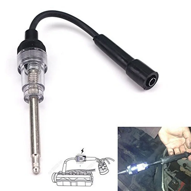 Engine Ignition Spark Tester Spark Plug Tester Ignition System Coil Diagnostic Tool Engine In Line Auto Diagnostic Test Tool Car