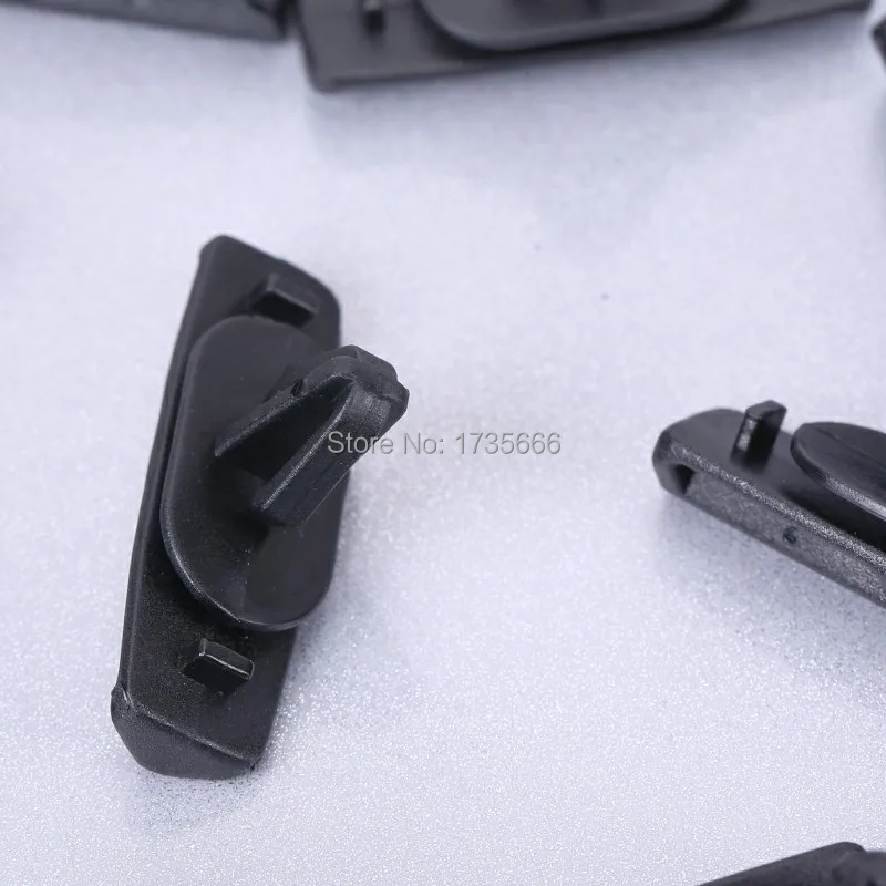 25 / 100 / 500x For Jeep For Chrysler 55156447-AB Ground Effects Moulding Clip Nylon Retainer