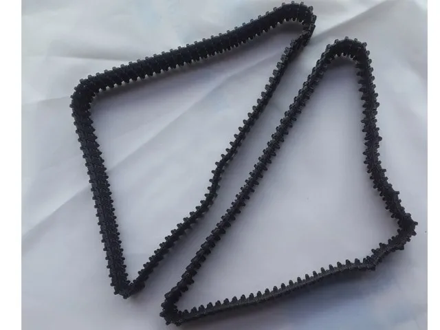 Plastic Track for Robot Tank Chassis Accessory Part Chain Pedrail Thread Wheel for Crawler Caterpillar Tracked Vehicle kit