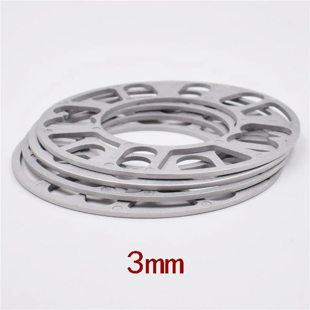 4Pcs/Set 3/5/8/10mm 5x4.5 Wheels For Wheel Spacer Acessories Spacers 4pcss Shims Plate Alloy Aluminum 4 5 Stud For 4x100