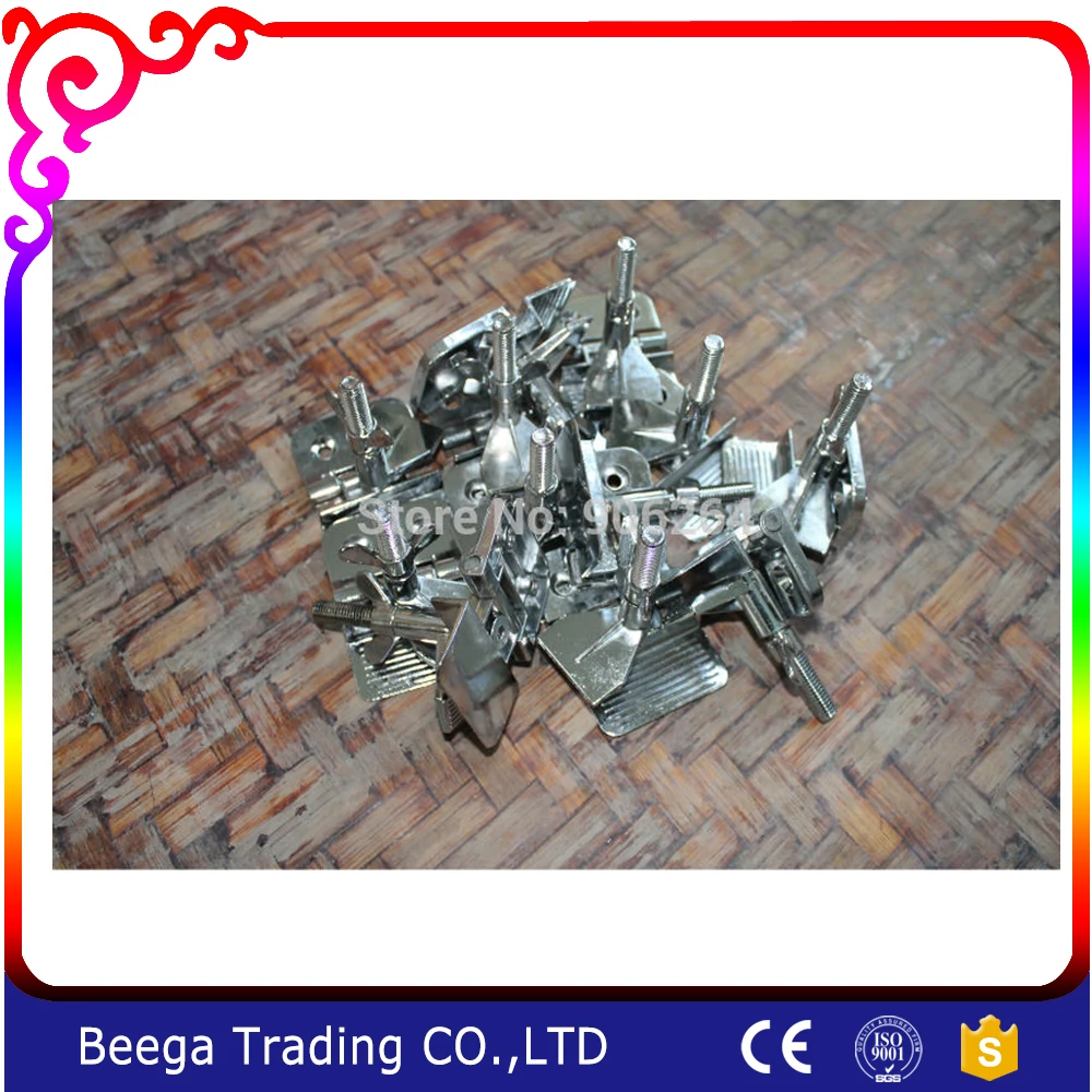 Eight Pieces(Four Pair) Screen Frame Hinge Clamp Printing Material Silk Press