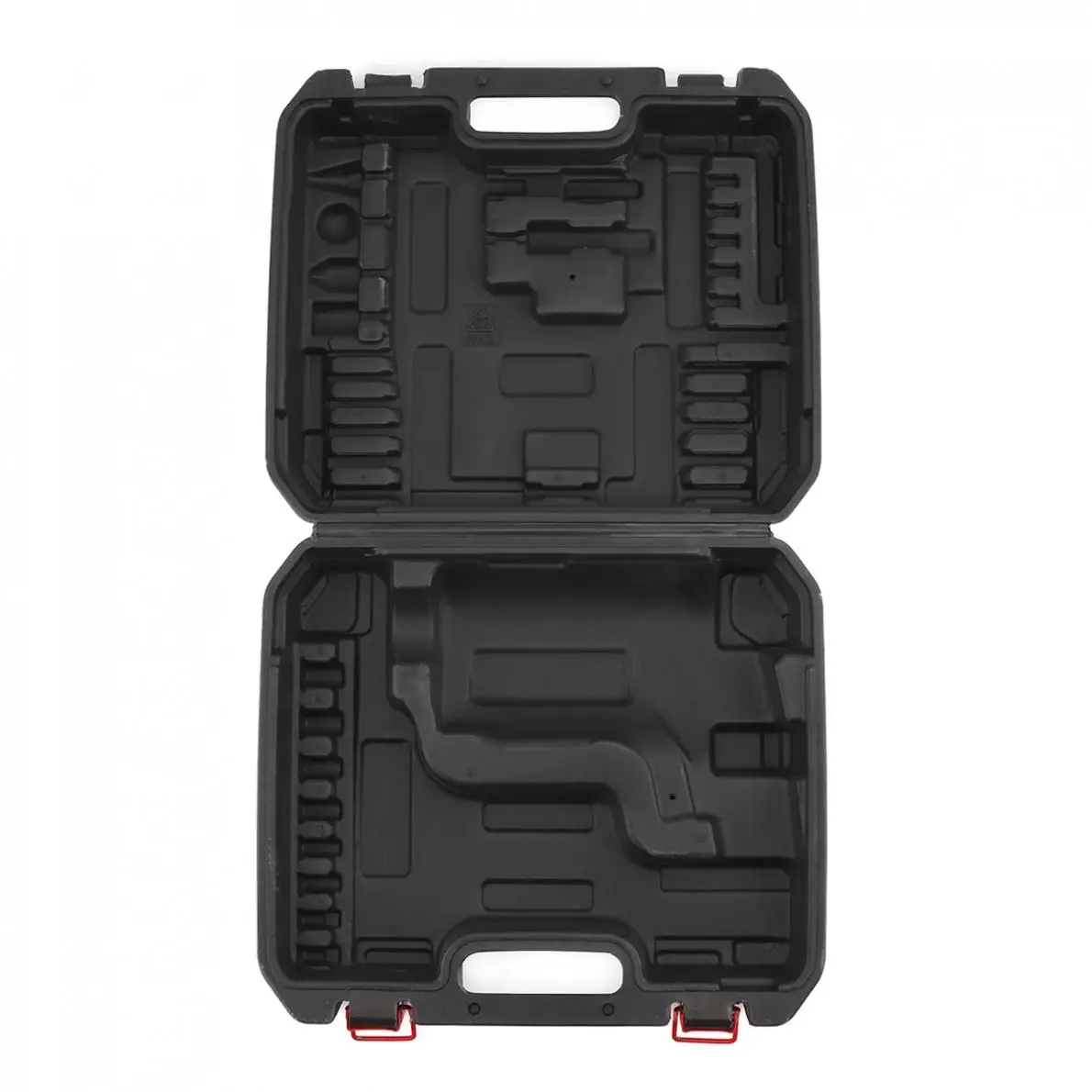 Black Functional PVC Power Tool Suitcase Electric Drill Dedicated Load Tool Box with 300mm Length and 275mm Width