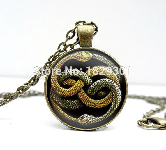 2017 New Fanshion Women Classic Animal Chain Collier Collare Neverending Story Necklace Pendant Jewelry Glass Dome Necklaces HZ1