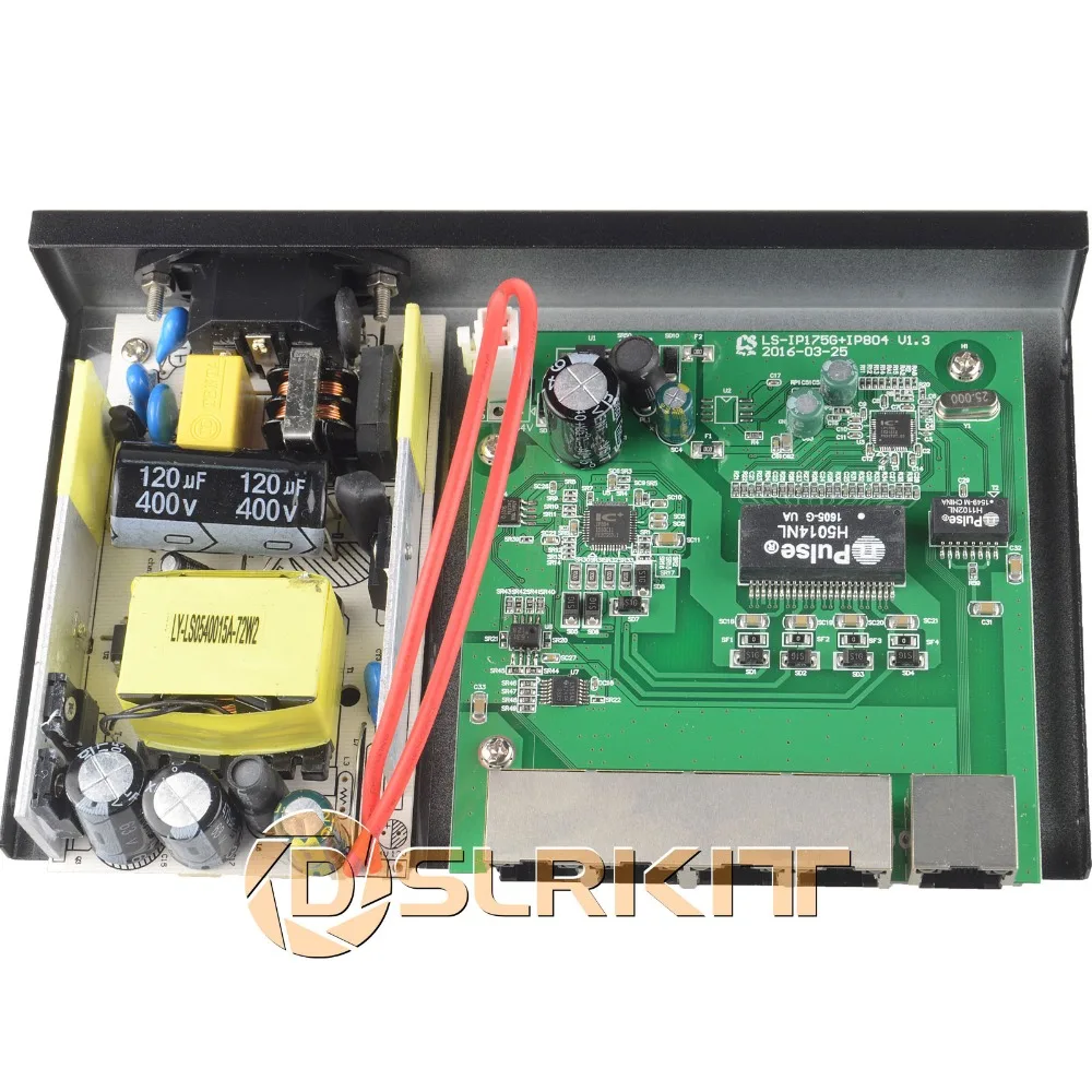 DSLRKIT 96watt 5 Port 4 PoE Switch 802.3af/at Power Over Ethernet Internal Power