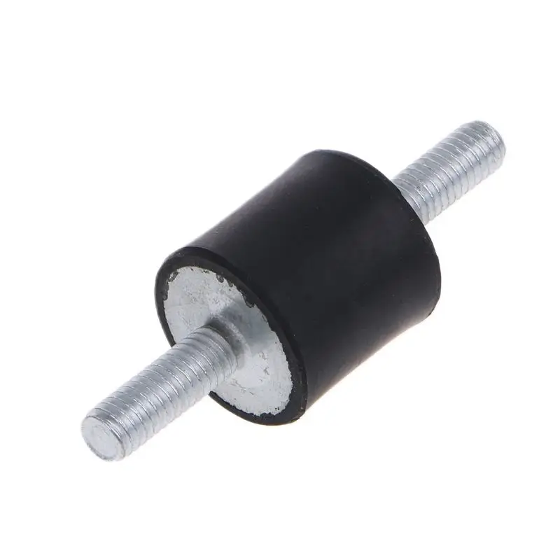 M5/M6/M8 Rubber Mount Double Male Thread Absorber Anti Vibration Silentblock Boat Car Bobbin Shock Absorber Tools