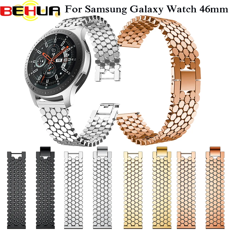 

22mm Metal Watch Bracelet For Huami Amazfit Pace Stratos Strap For Huawei Watch GT Honor Magic Dream Band For Samsung Gear S3