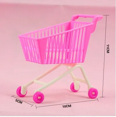 Doll Gift Accessories Toys Fashionable Shopping Cart Sweet Home Furniture Girls Plastic Educational 2021